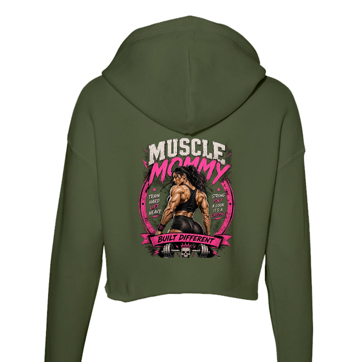 MILITARY GREEN - B7502 - BACK