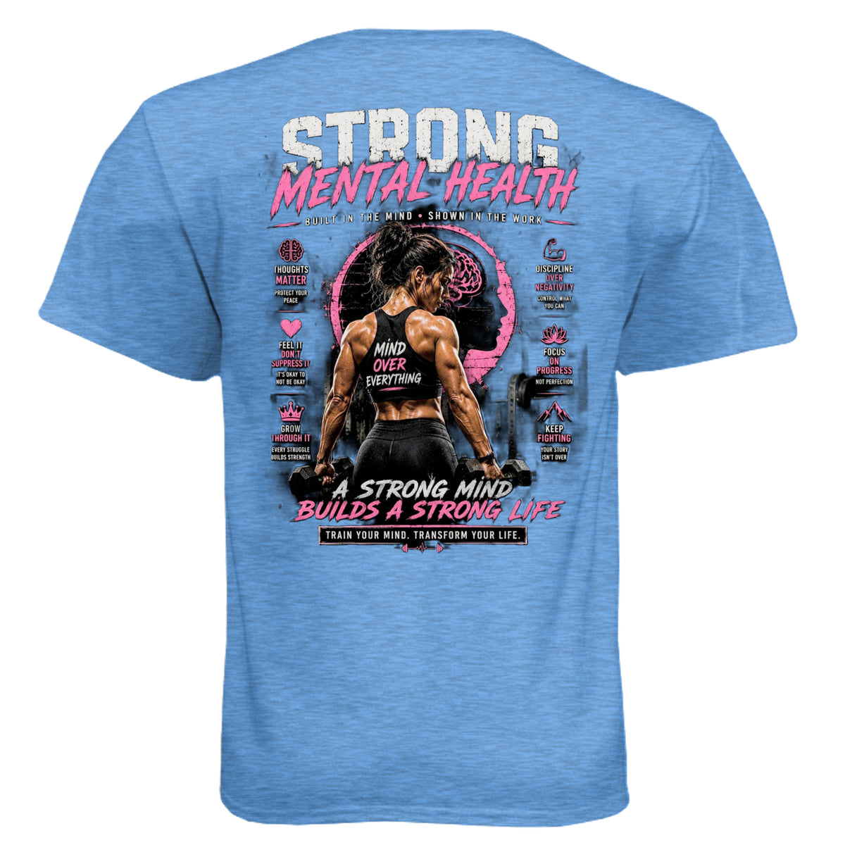 Heather Columbia Blue - N6210 - BACK