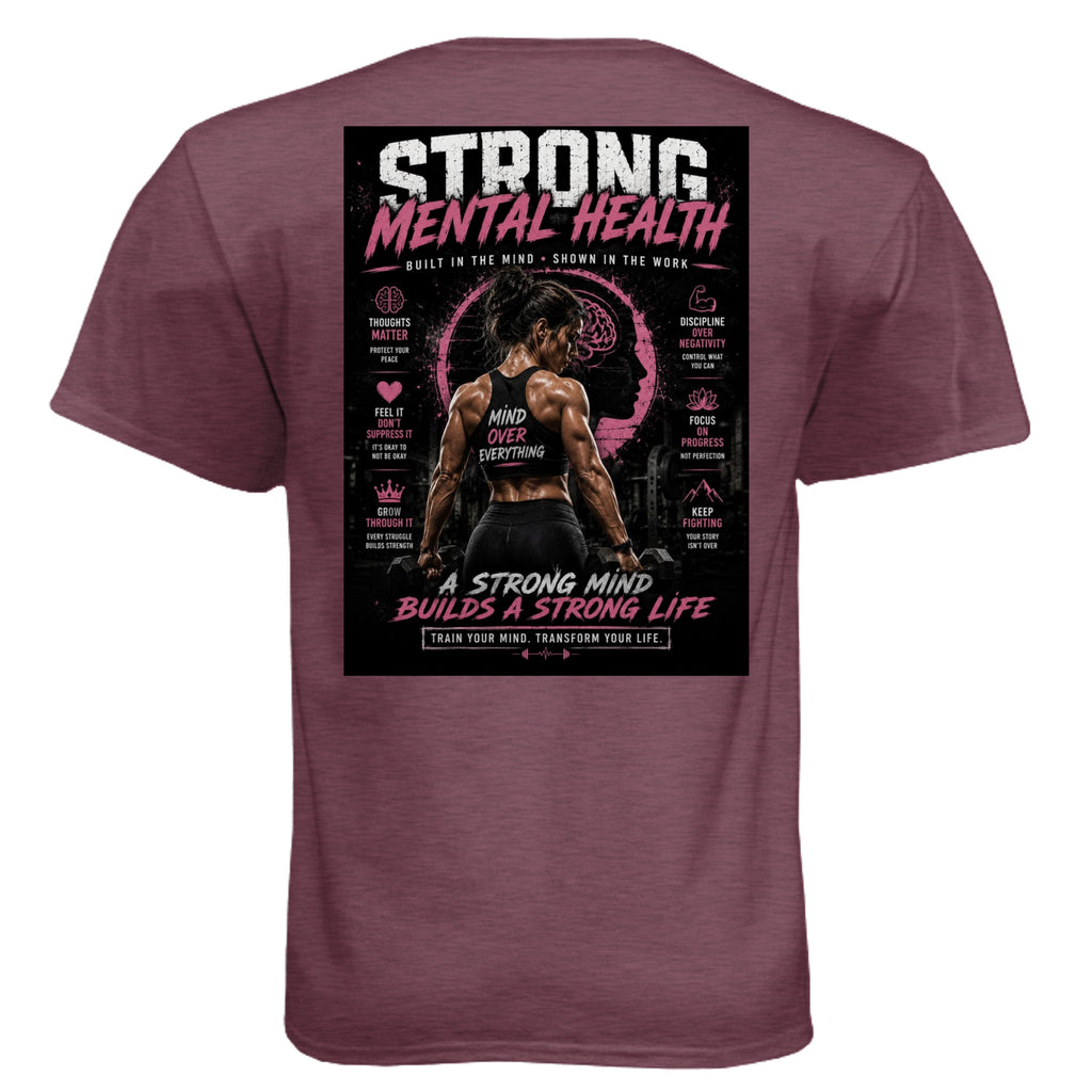 Heather Maroon - N6210 - BACK