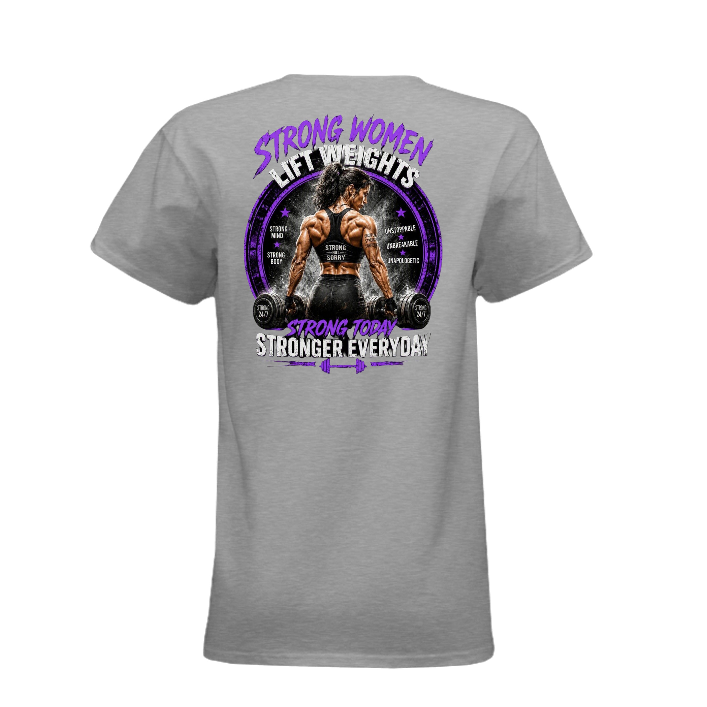 DARK HTHR GRAY - 6610 - BACK