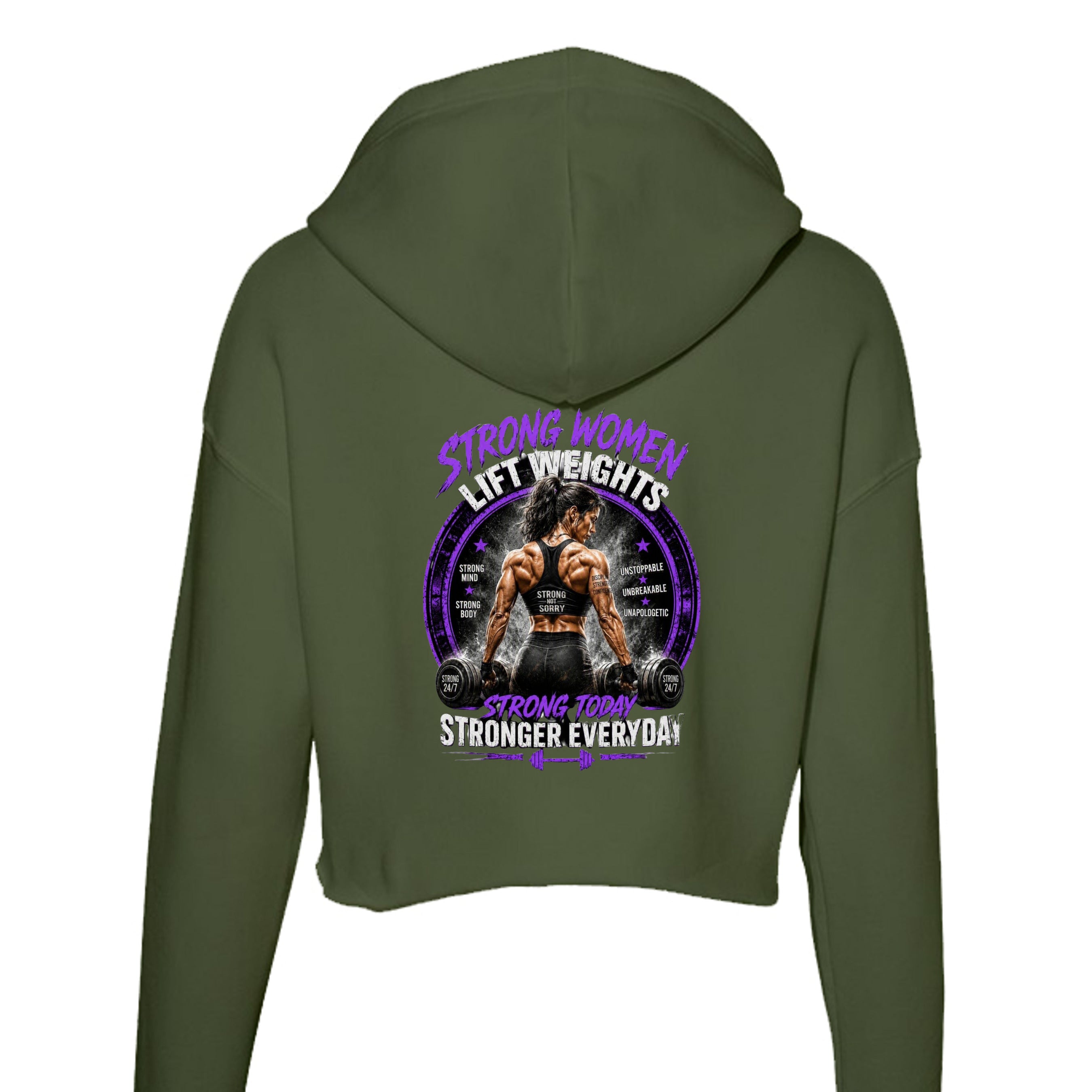 MILITARY GREEN - B7502 - BACK
