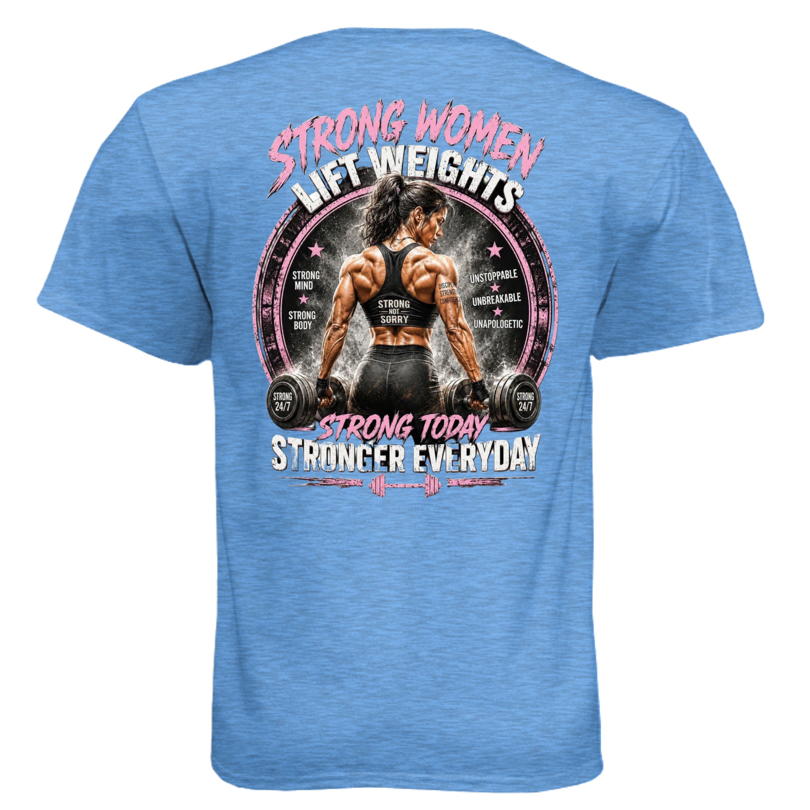 Heather Columbia Blue - N6210 - BACK