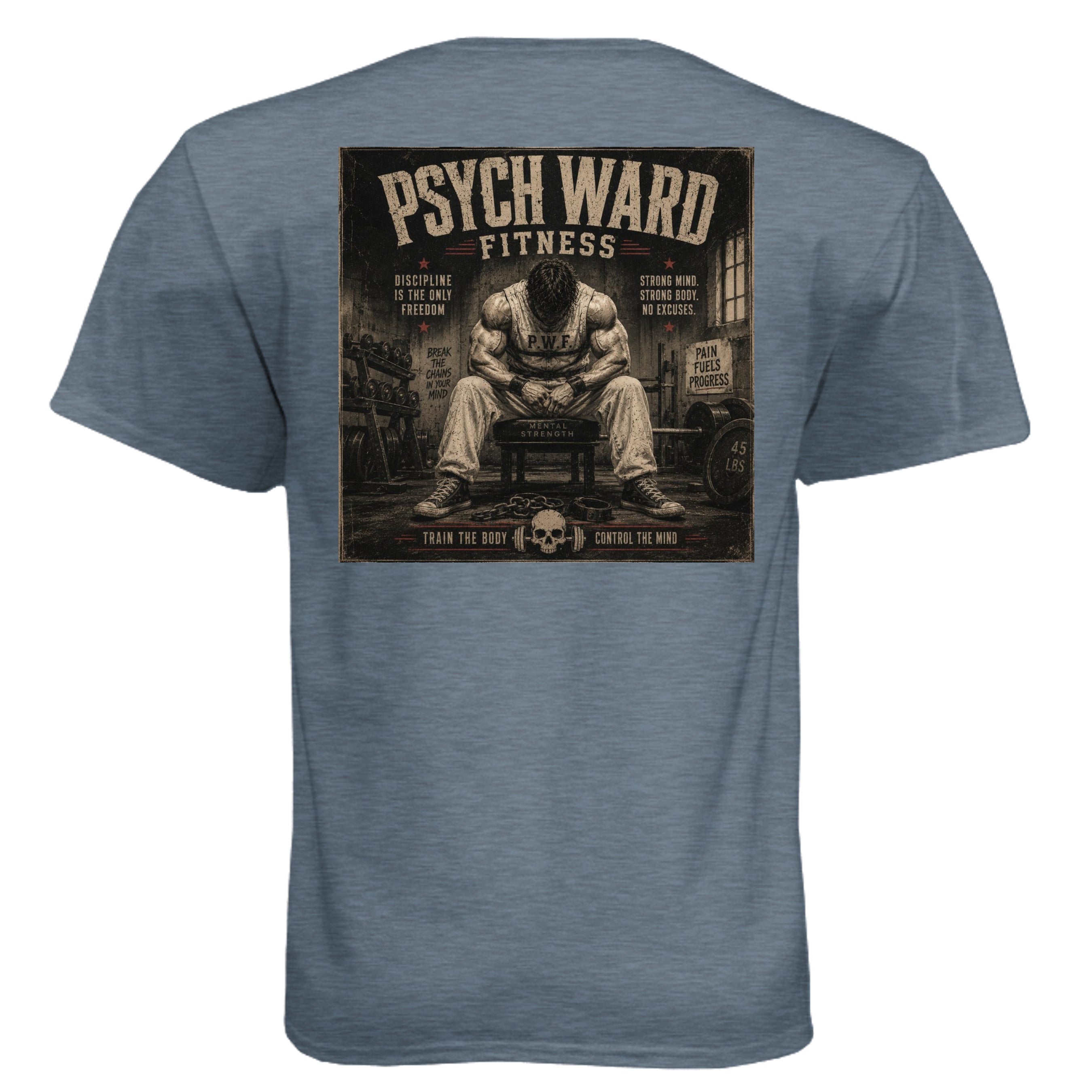 Heather Slate Blue - N6210 - BACK