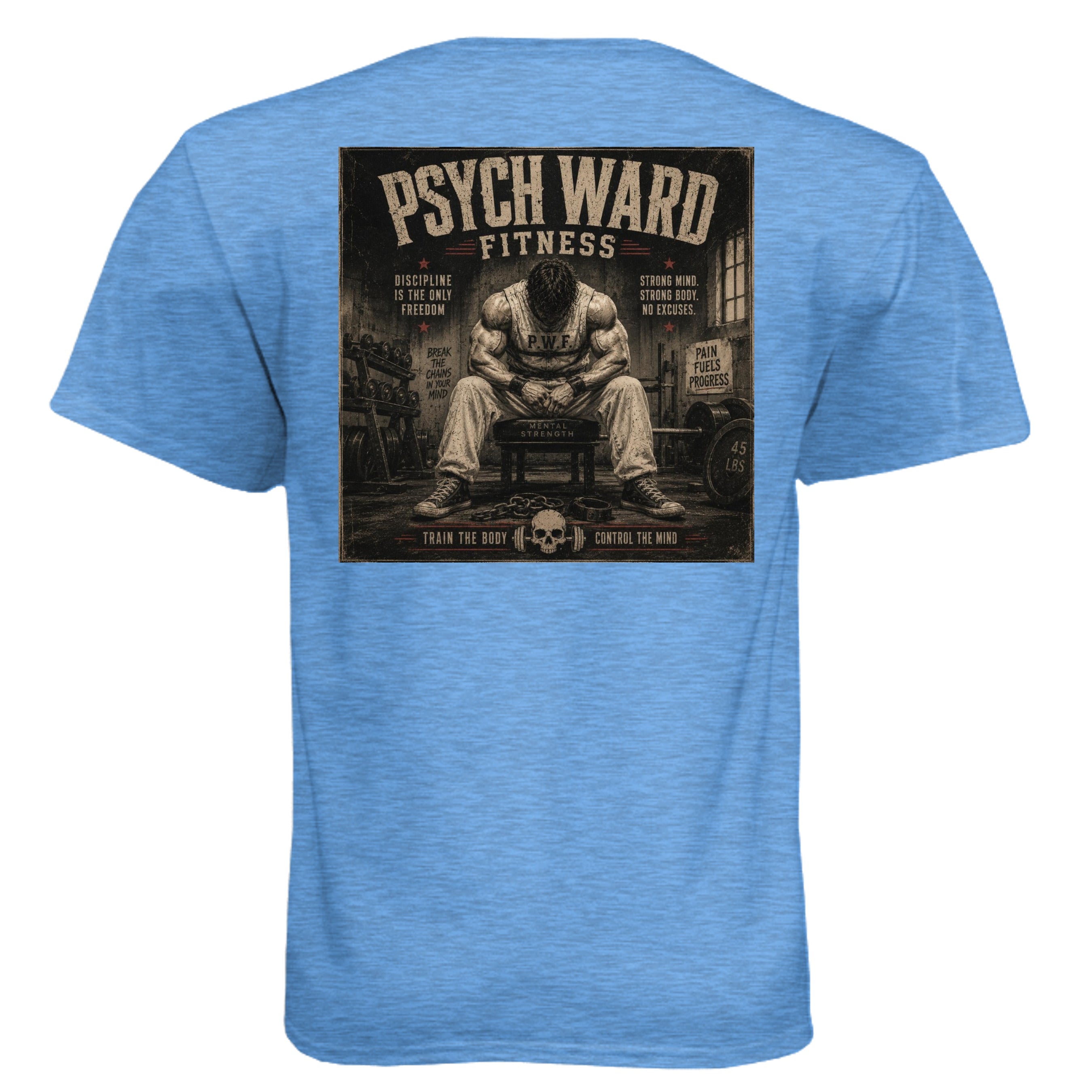 Heather Columbia Blue - N6210 - BACK