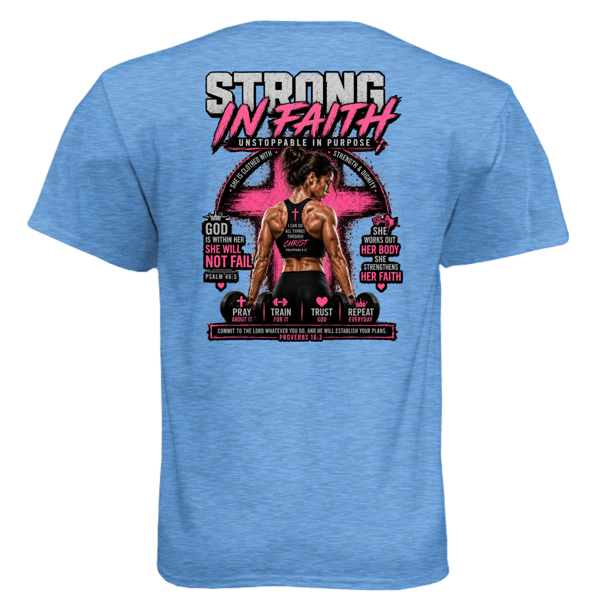 Heather Columbia Blue - N6210 - BACK