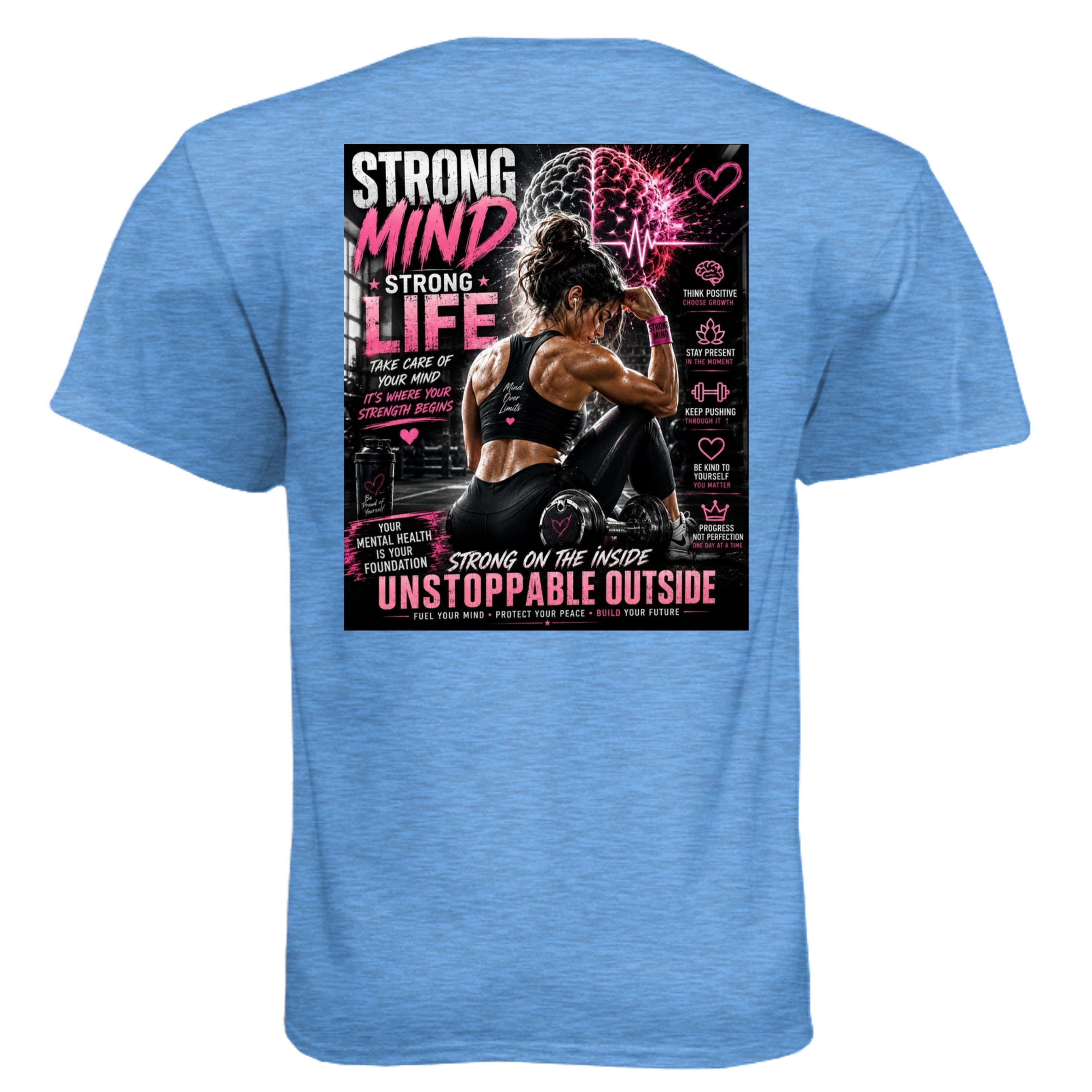 Heather Columbia Blue - N6210 - BACK