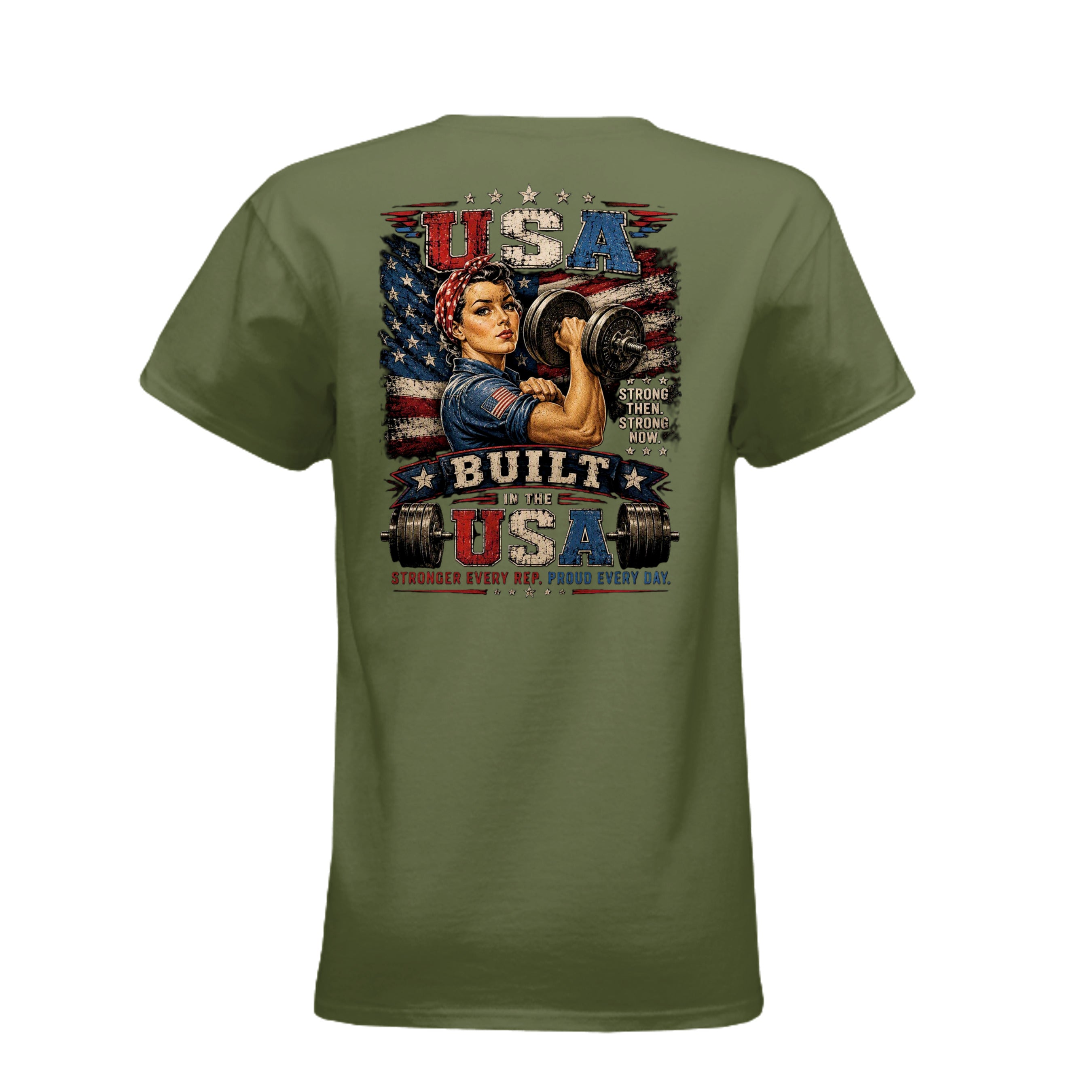 MILITARY GREEN - 6610 - BACK