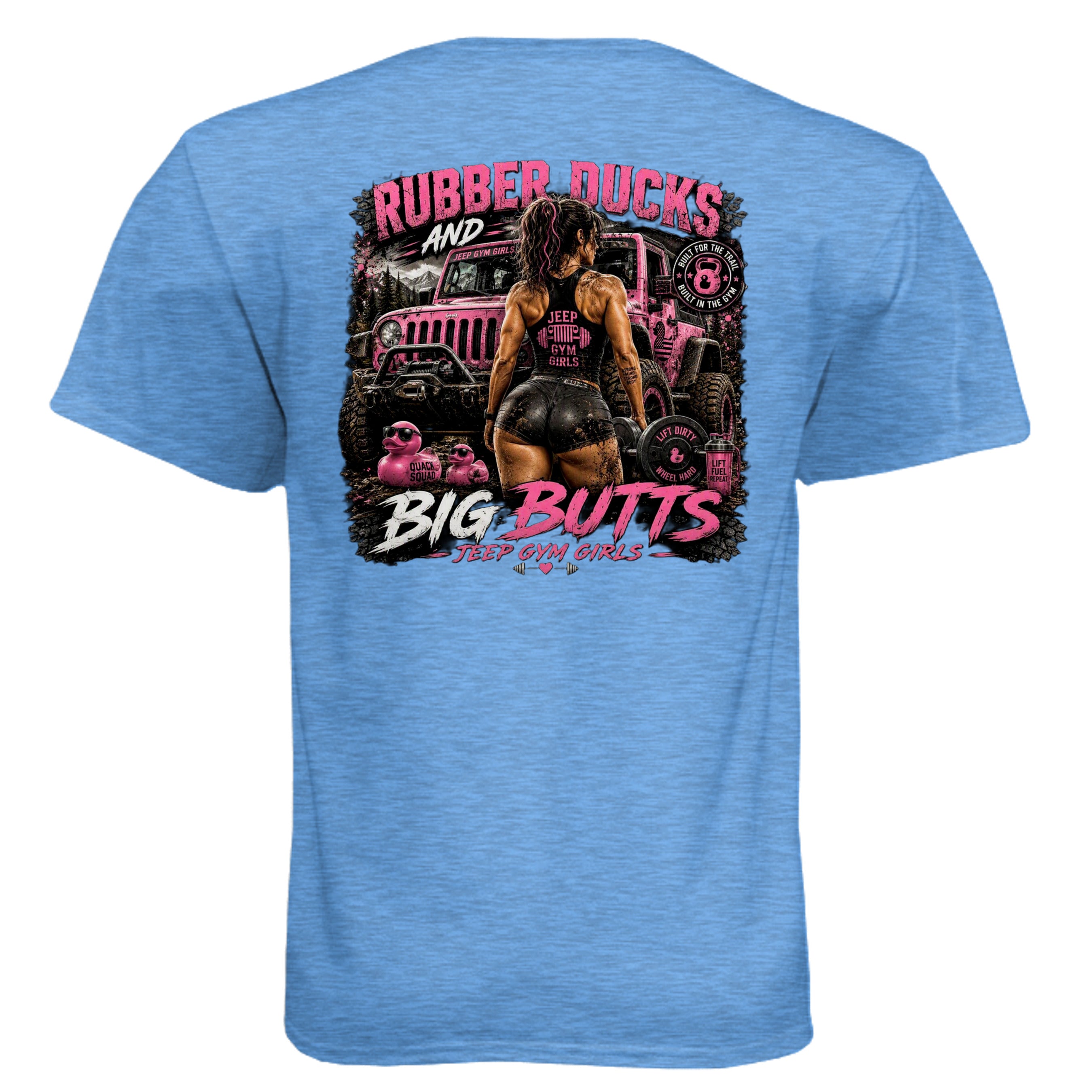 Heather Columbia Blue - N6210 - BACK