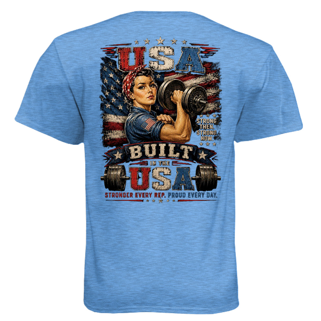 Heather Columbia Blue - N6210 - BACK