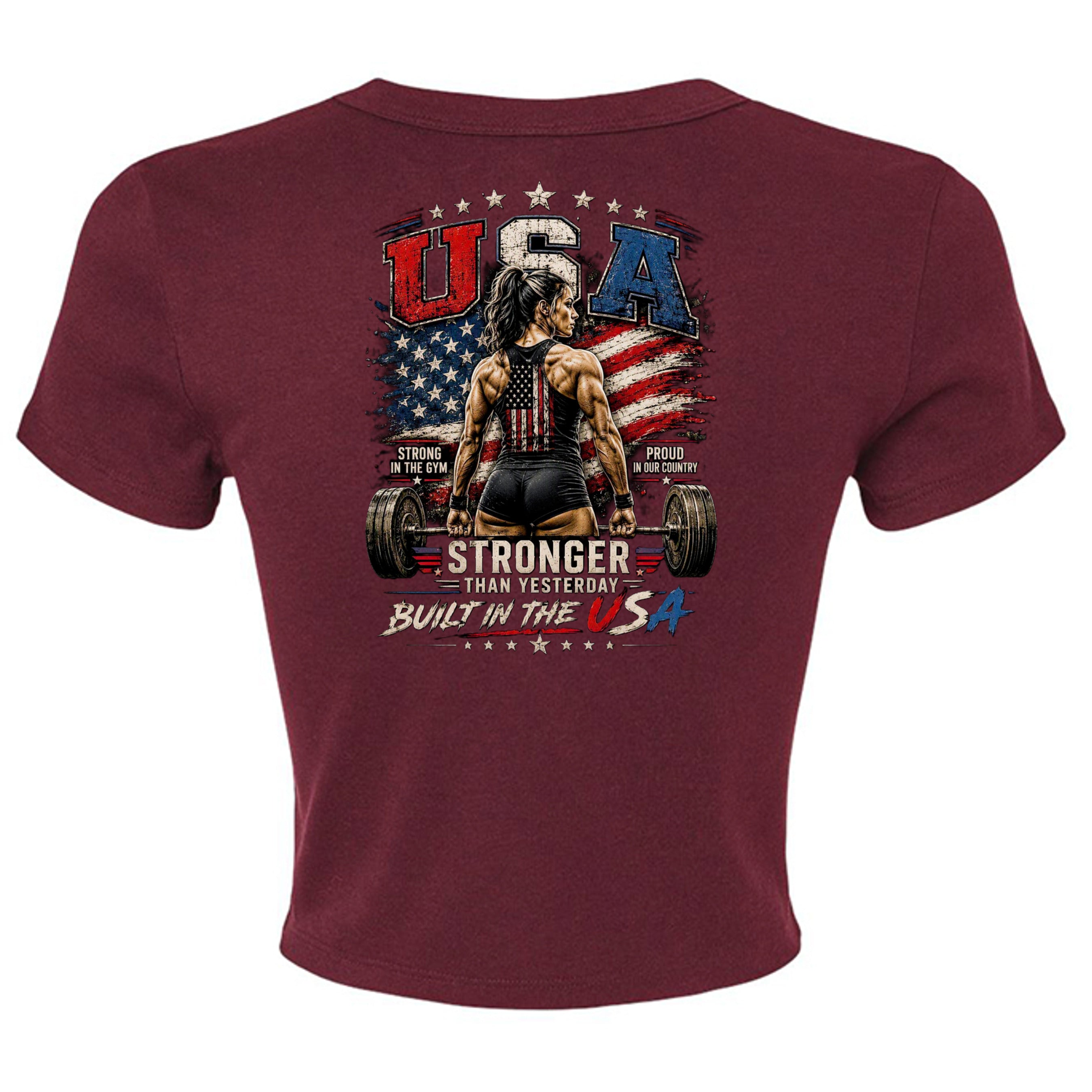 Solid Maroon Blend - 1010BE - BACK