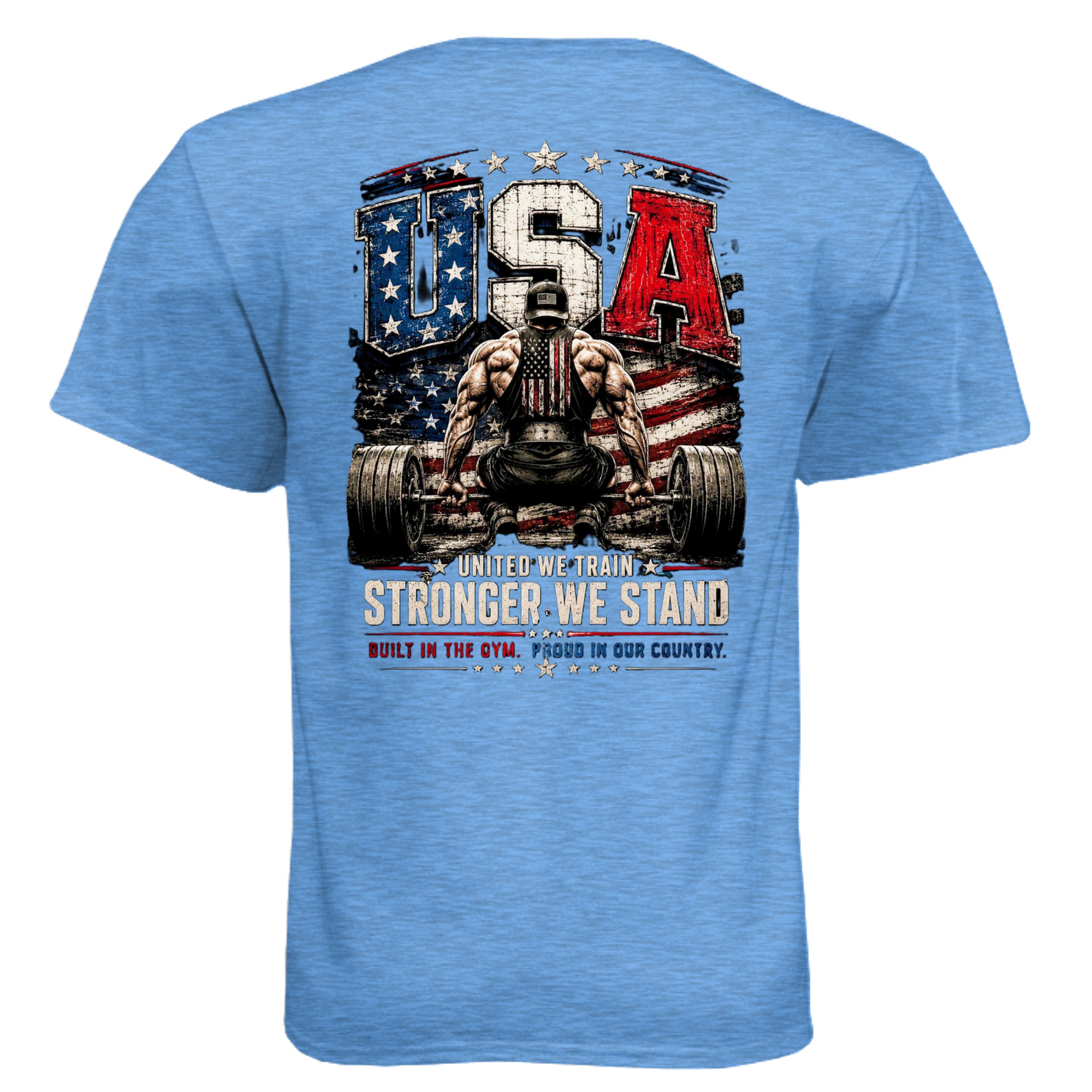 Heather Columbia Blue - N6210 - BACK