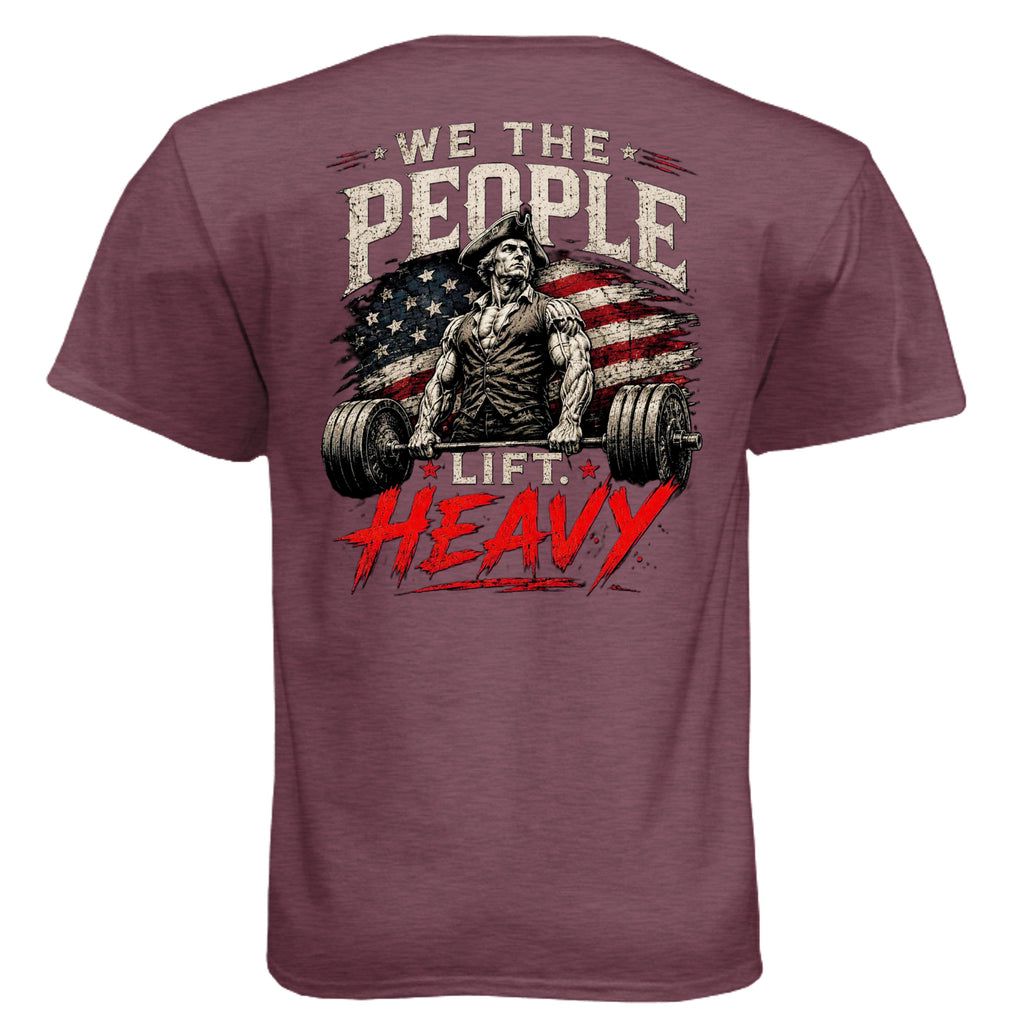 Heather Maroon - N6210 - BACK