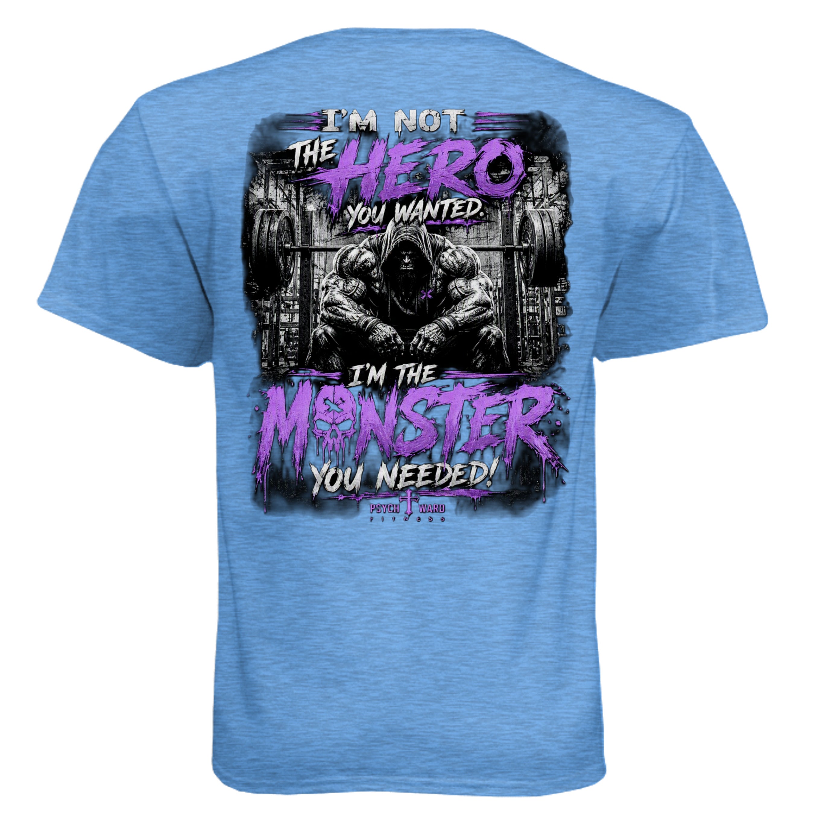 Heather Columbia Blue - N6210 - BACK