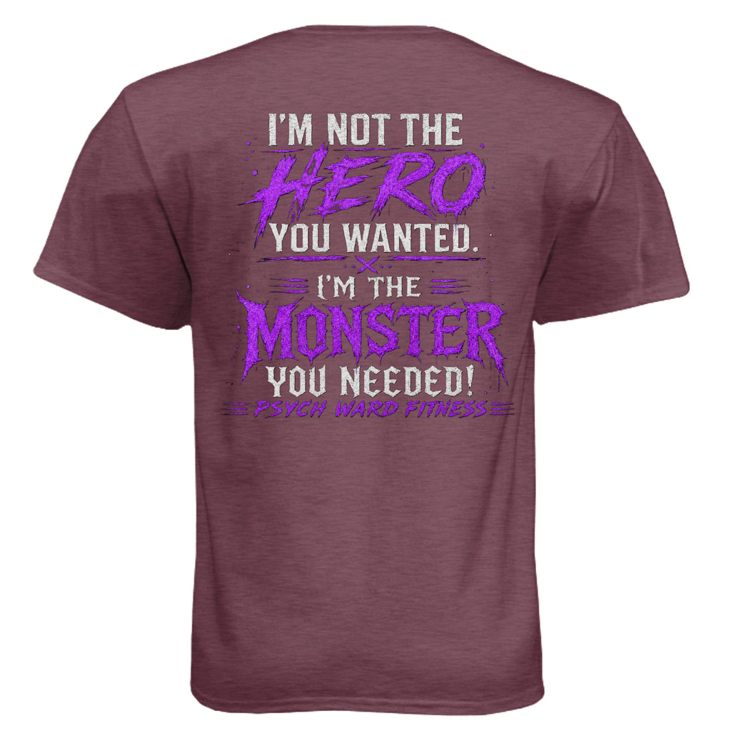 Heather Maroon - N6210 - BACK