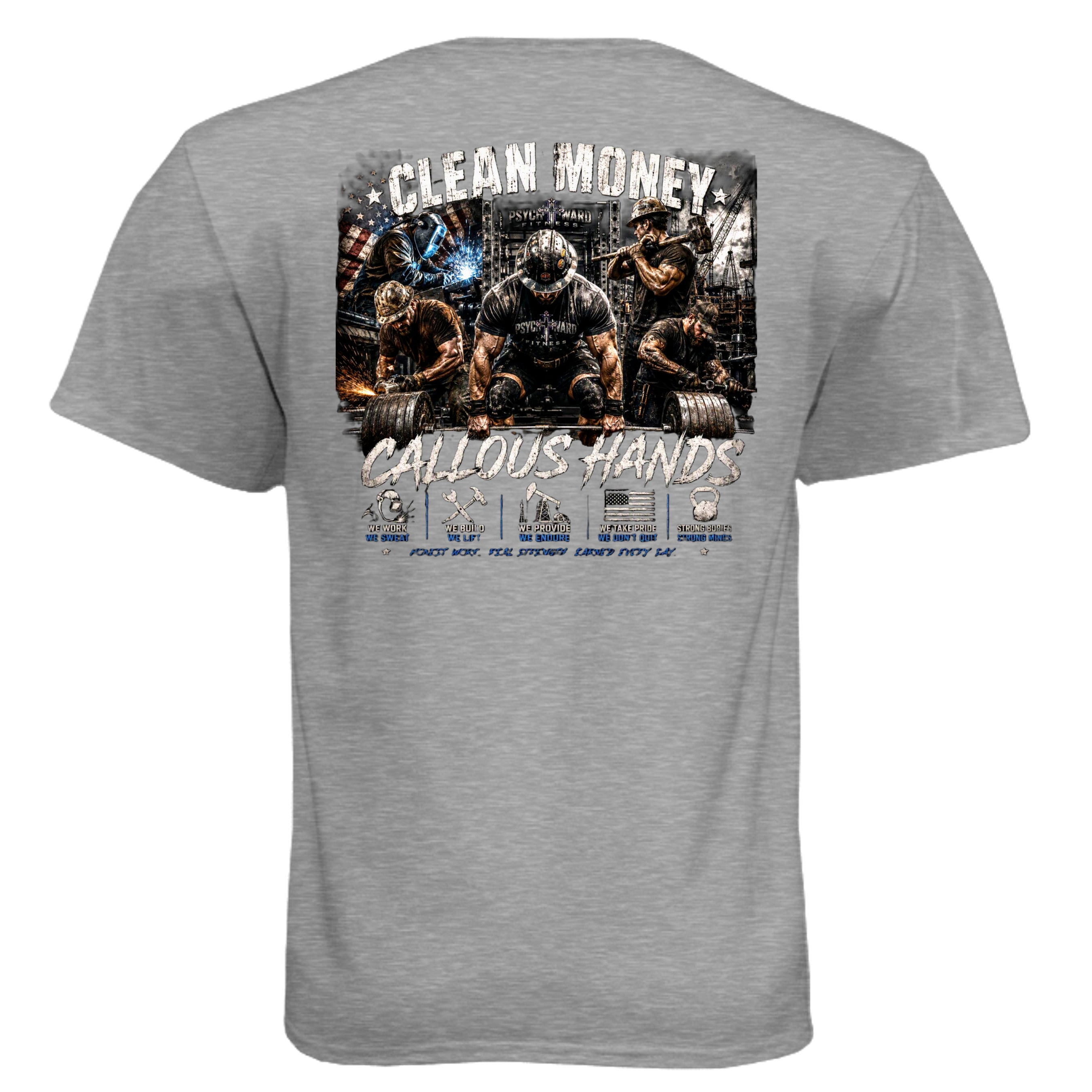 Dark Heather Grey (60/40) - N6210 - BACK