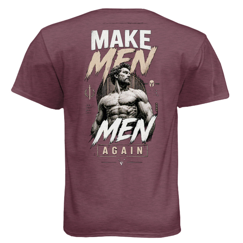 Heather Maroon - N6210 - BACK