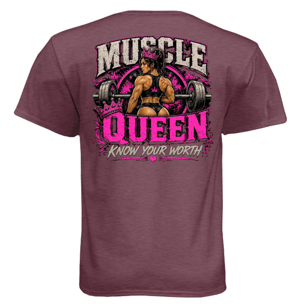 Heather Maroon - N6210 - BACK