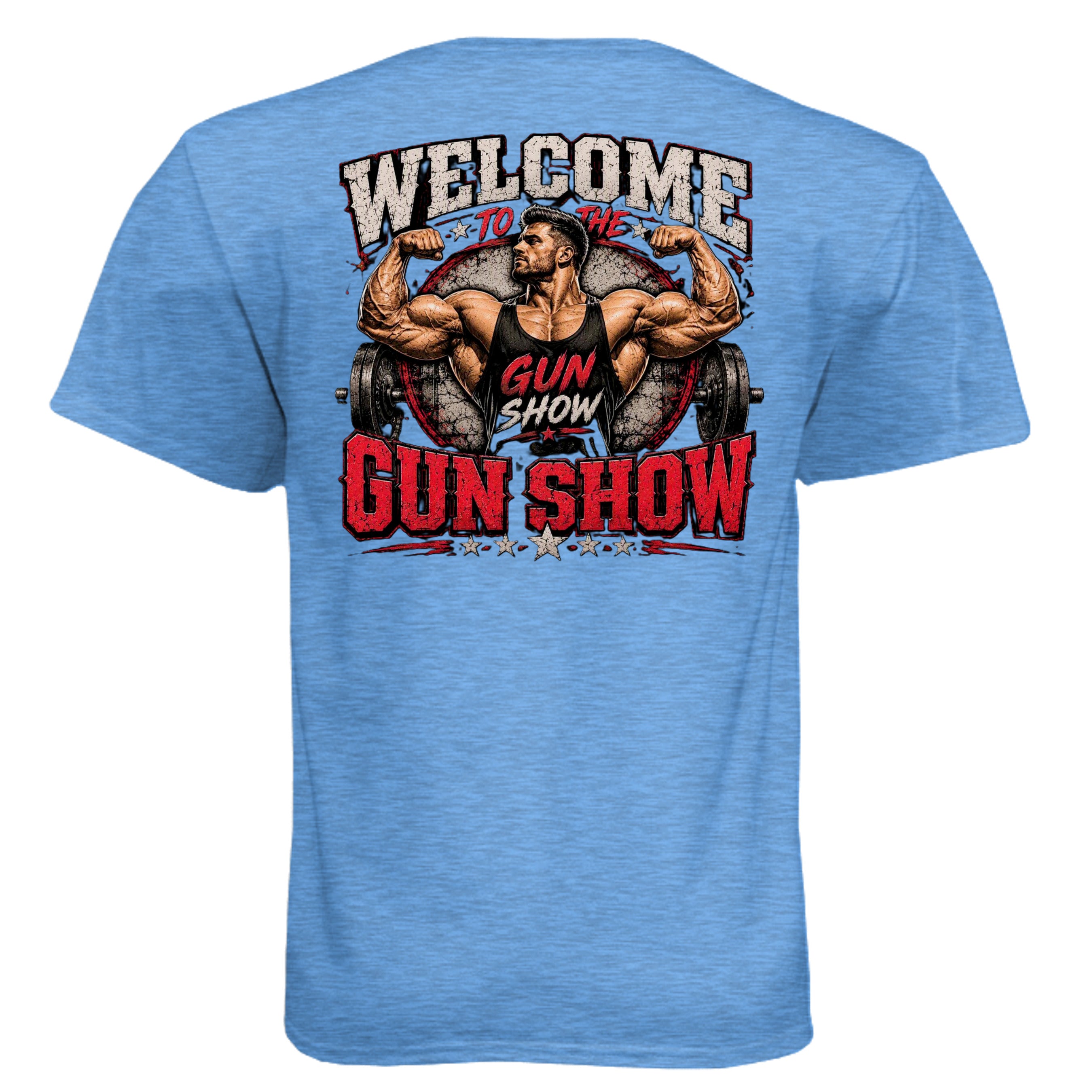 Heather Columbia Blue - N6210 - BACK
