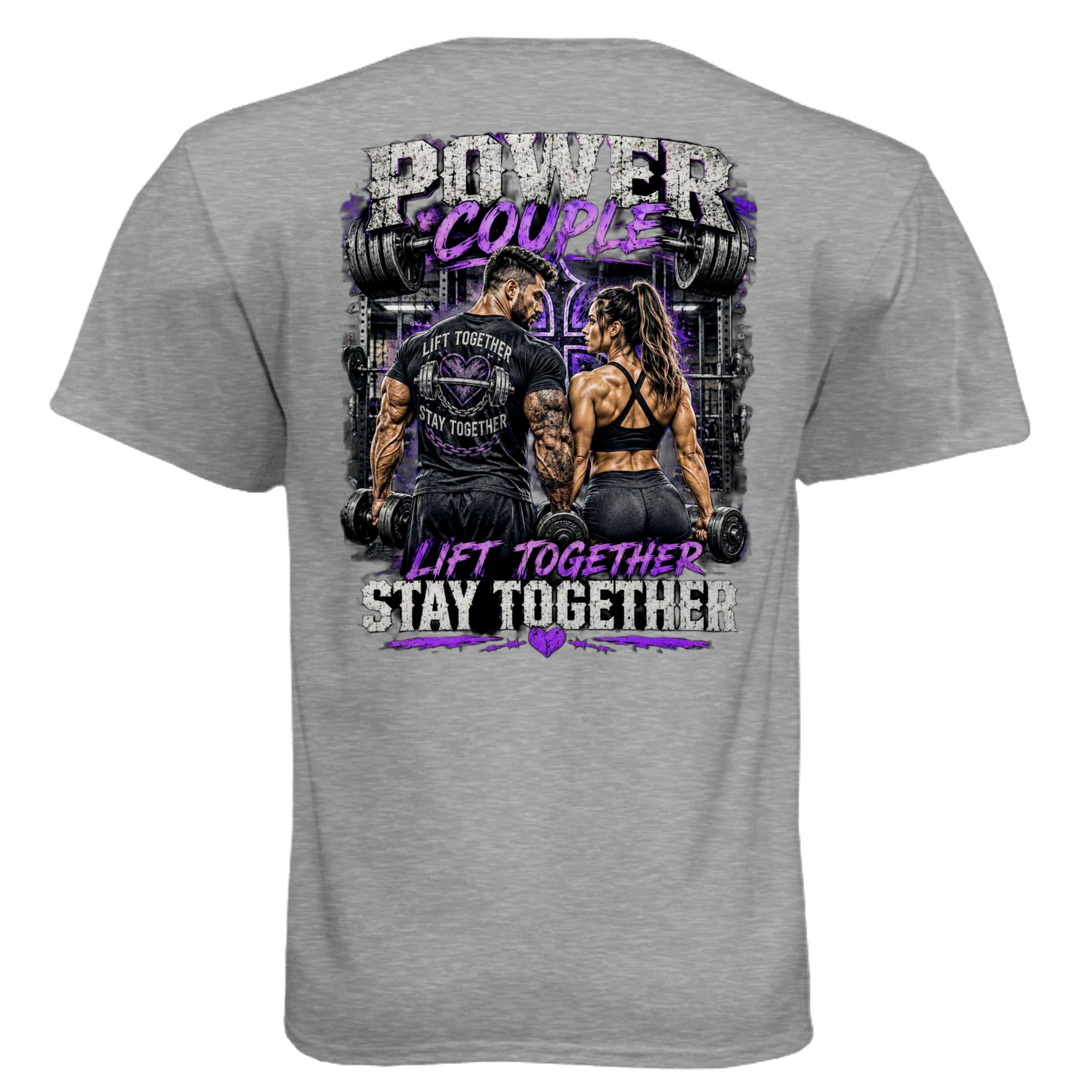 Dark Heather Grey (60/40) - N6210 - BACK
