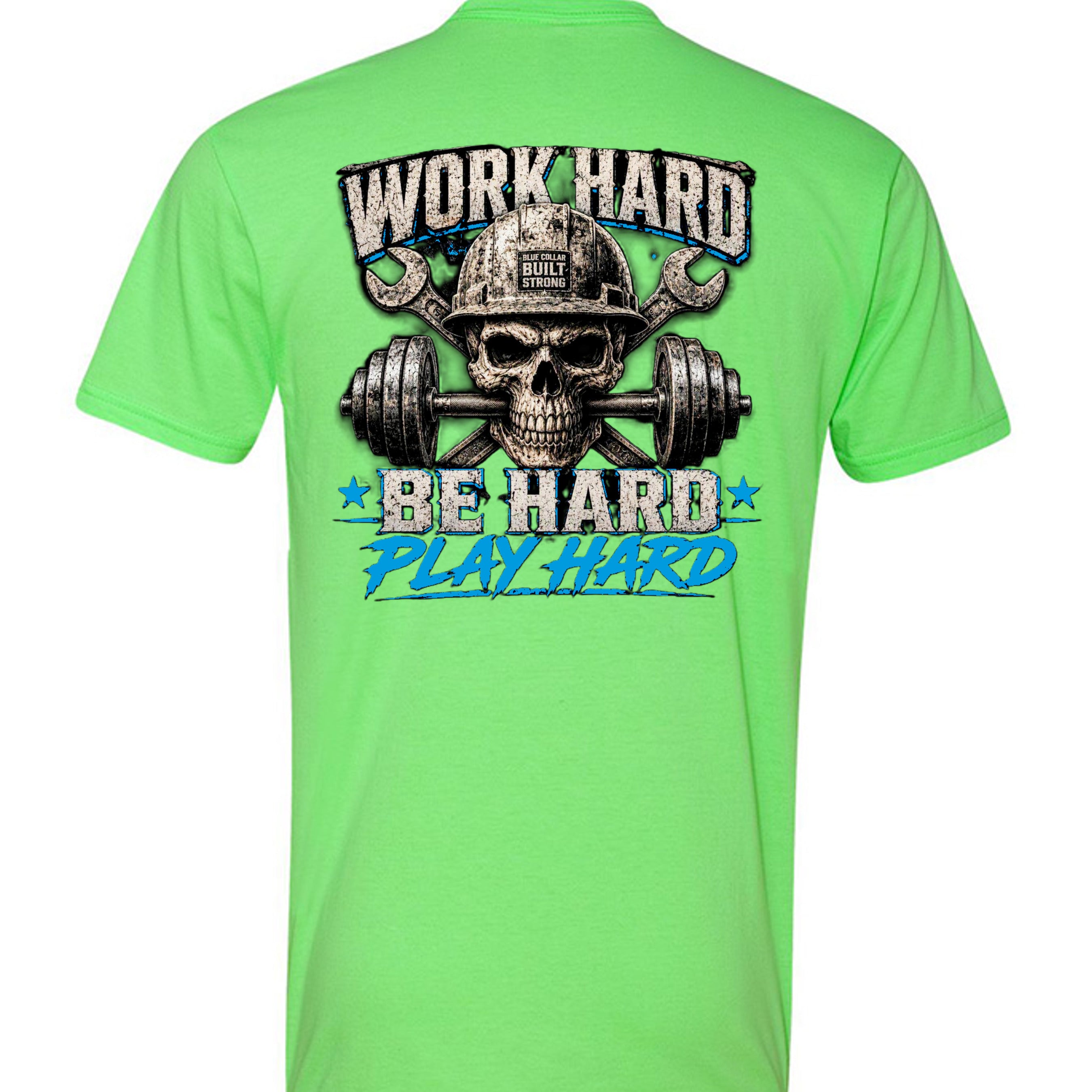 Neon Heather Green - N6210 - BACK