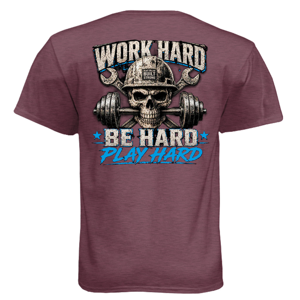 Heather Maroon - N6210 - BACK