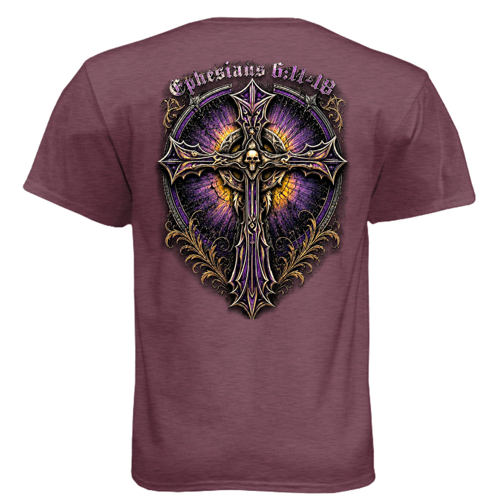 Heather Maroon - N6210 - BACK