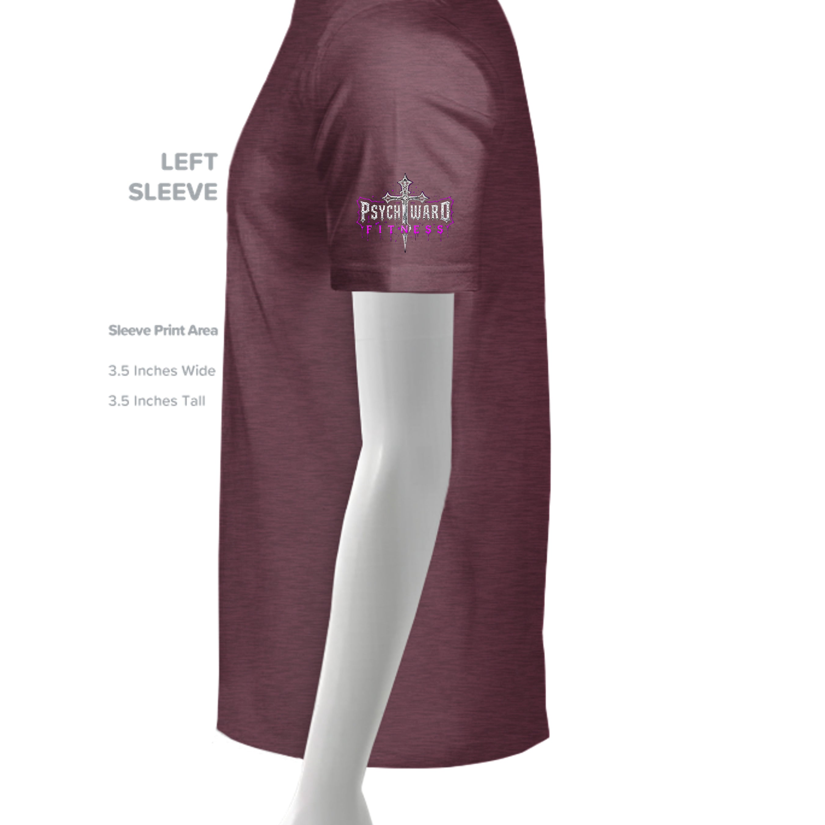 Heather Maroon - N6210 - SLEEVE_LEFT