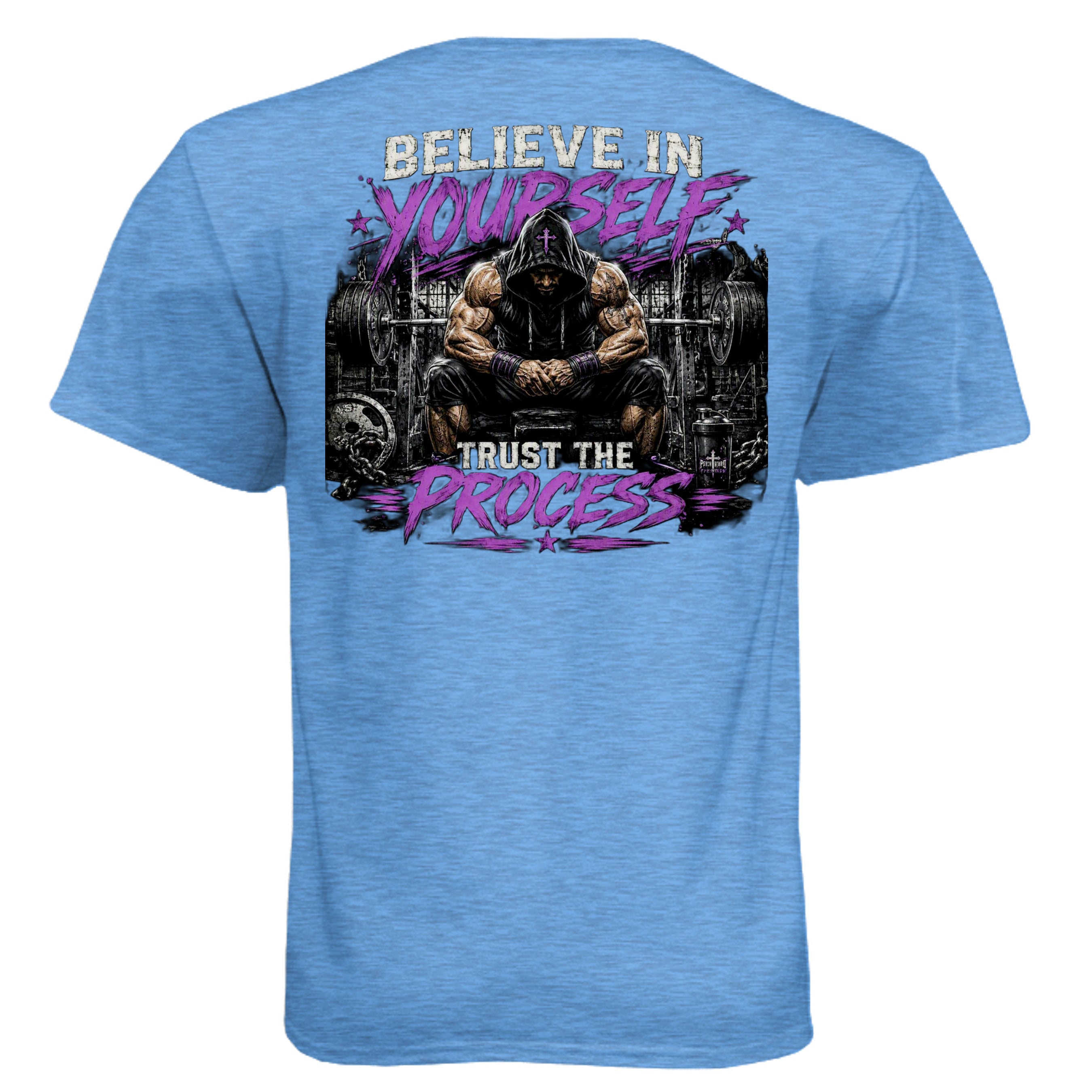 Heather Columbia Blue - N6210 - BACK