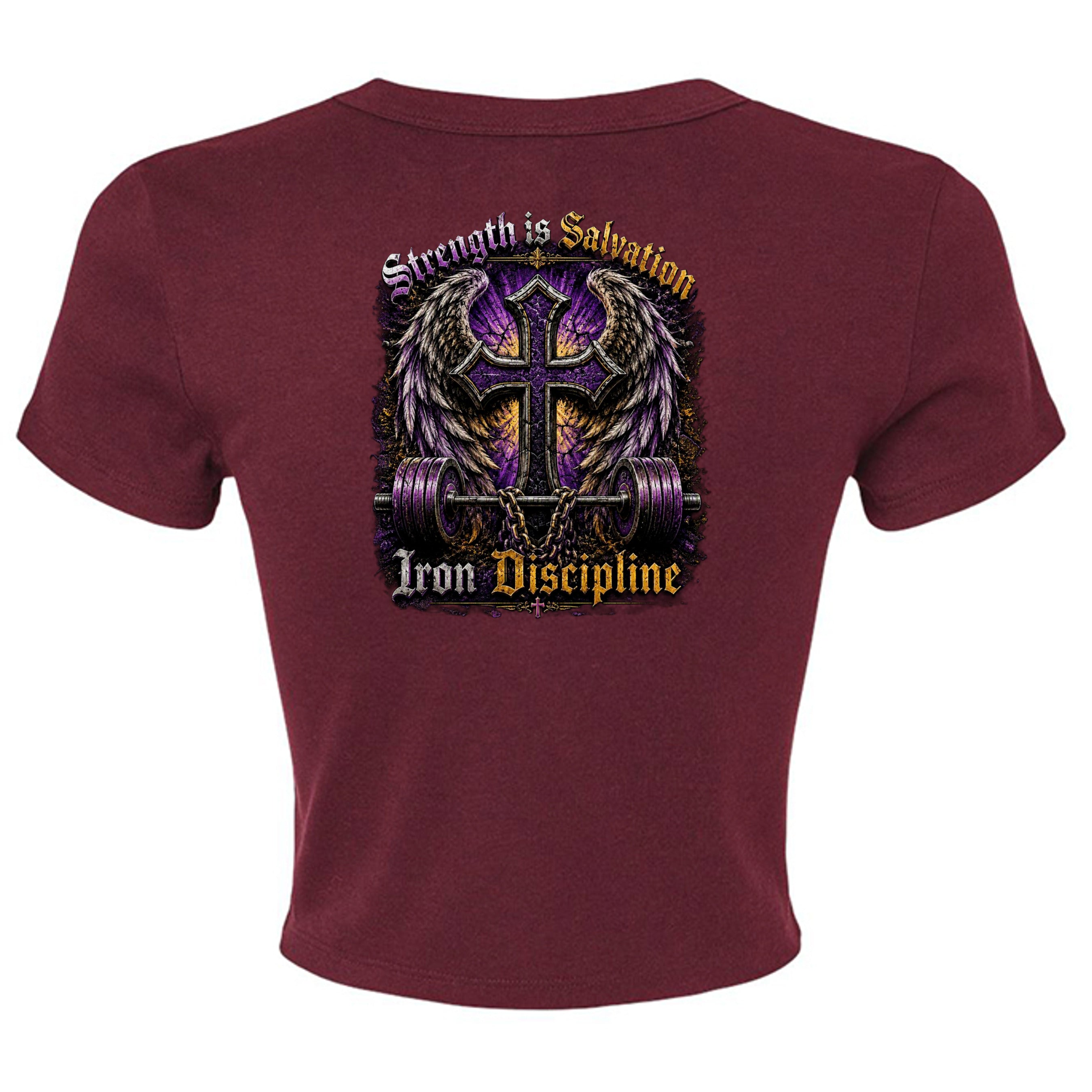 Solid Maroon Blend - 1010BE - BACK