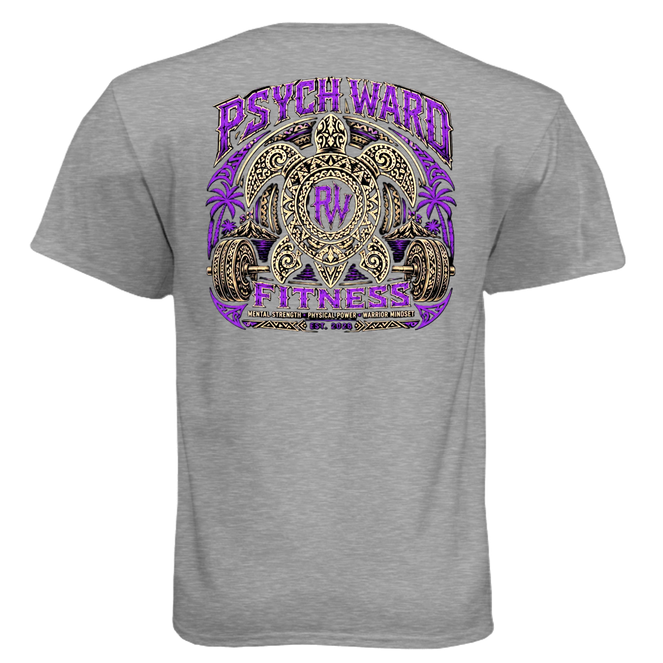 Dark Heather Grey (60/40) - N6210 - BACK