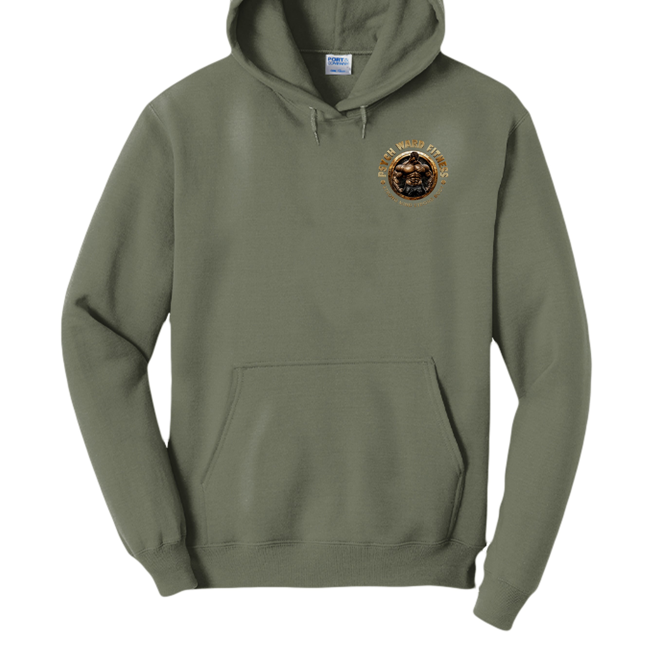 Olive Drab Green Heather - PC78H - FRONT