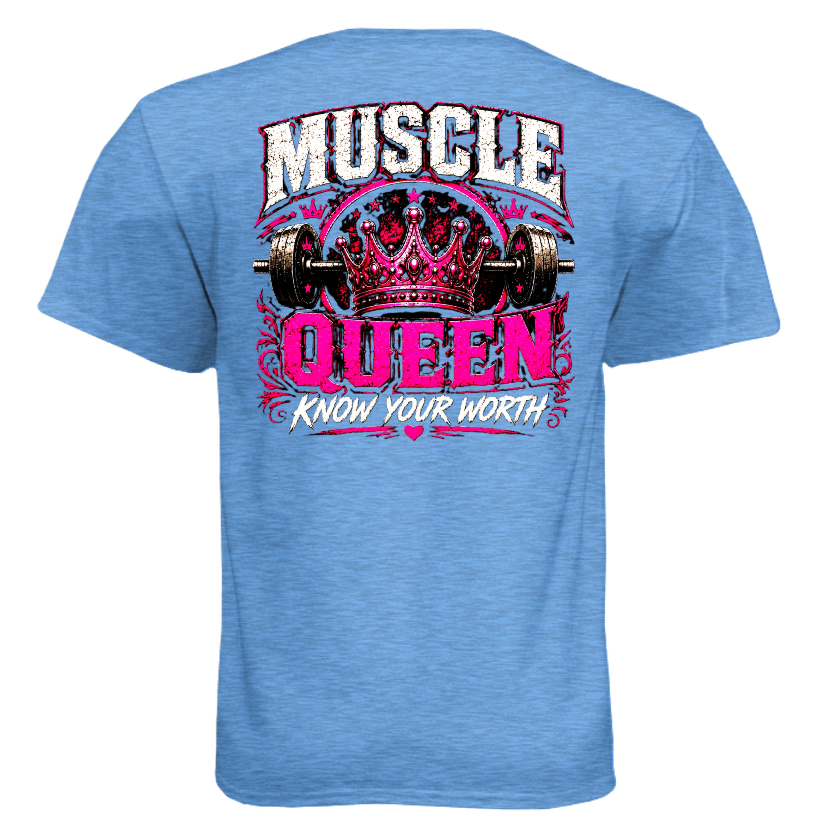 Heather Columbia Blue - N6210 - BACK