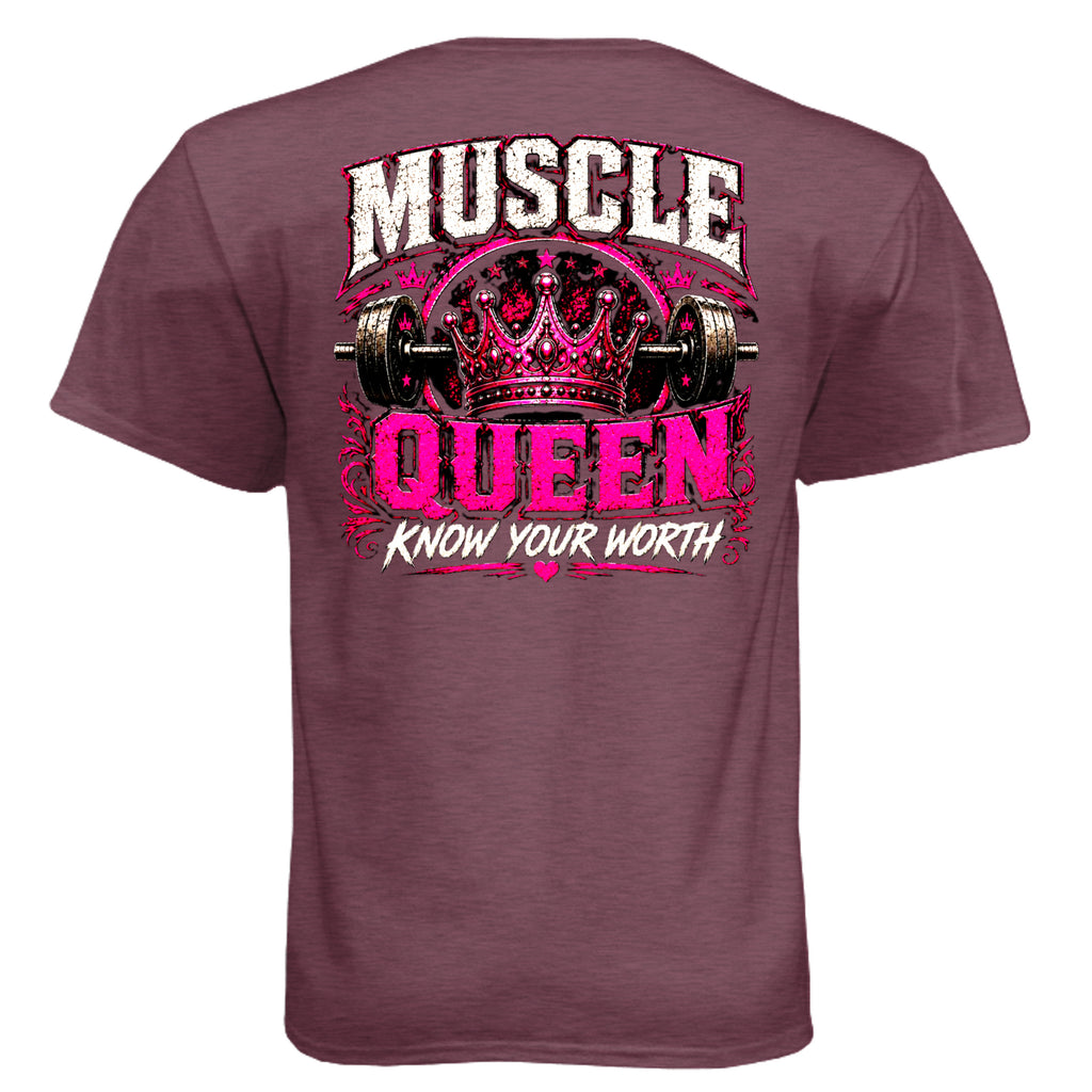 Heather Maroon - N6210 - BACK