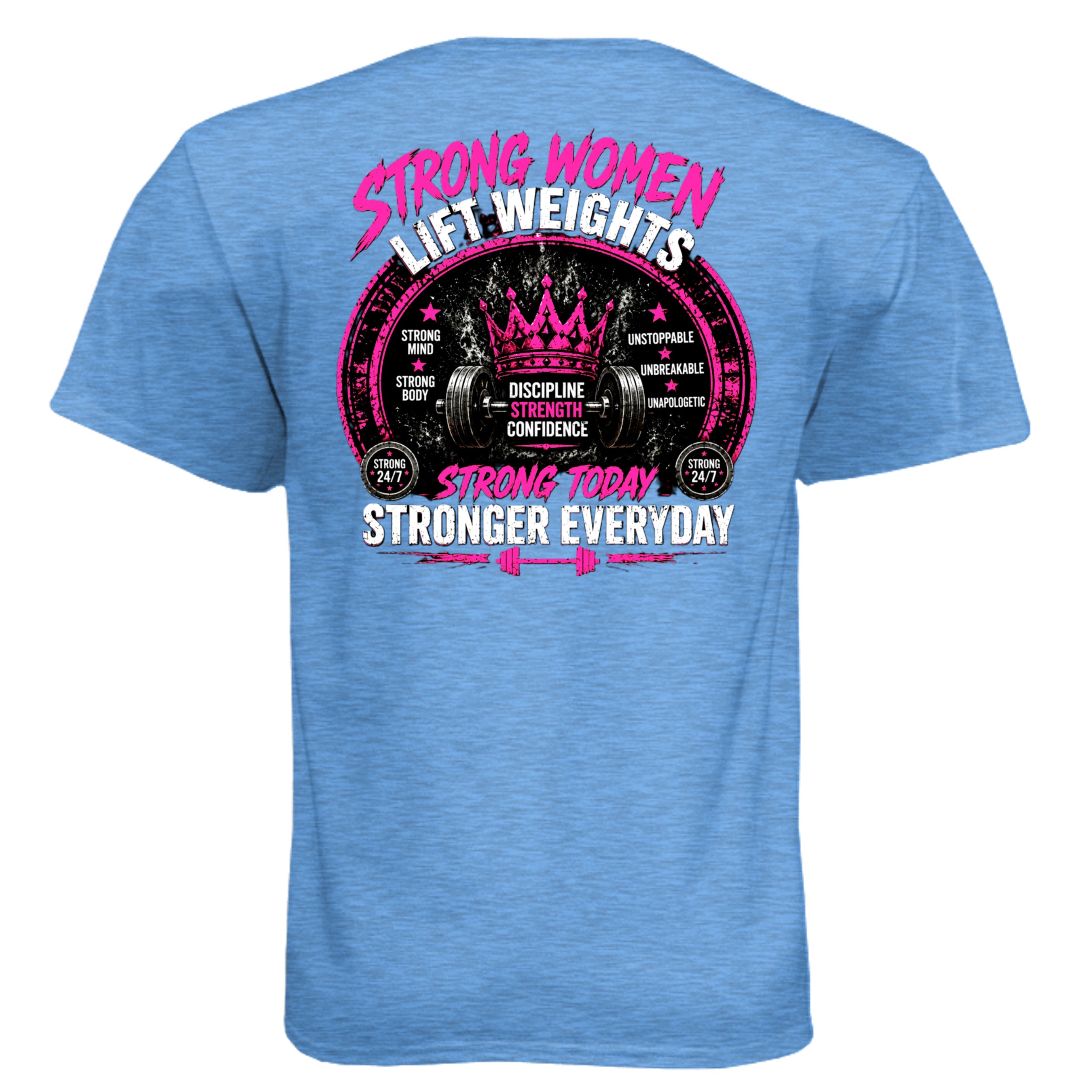 Heather Columbia Blue - N6210 - BACK