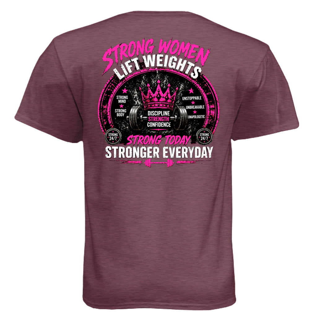 Heather Maroon - N6210 - BACK