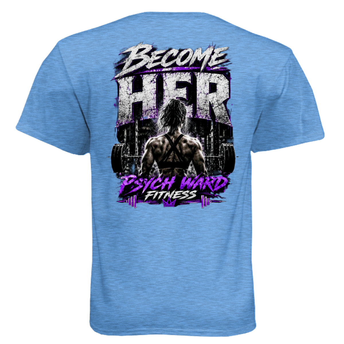 Heather Columbia Blue - N6210 - BACK