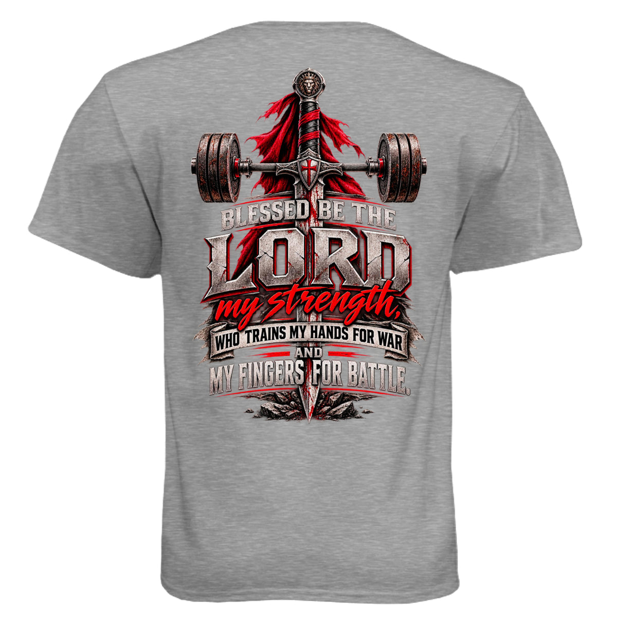 Dark Heather Grey (60/40) - N6210 - BACK