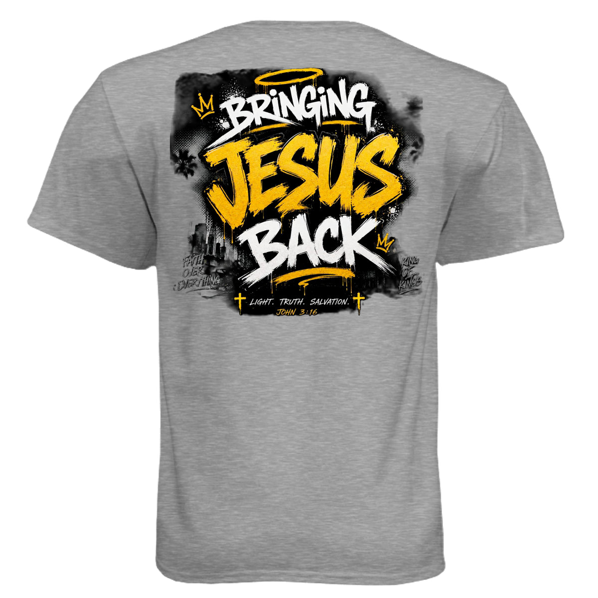 Dark Heather Grey (60/40) - N6210 - BACK