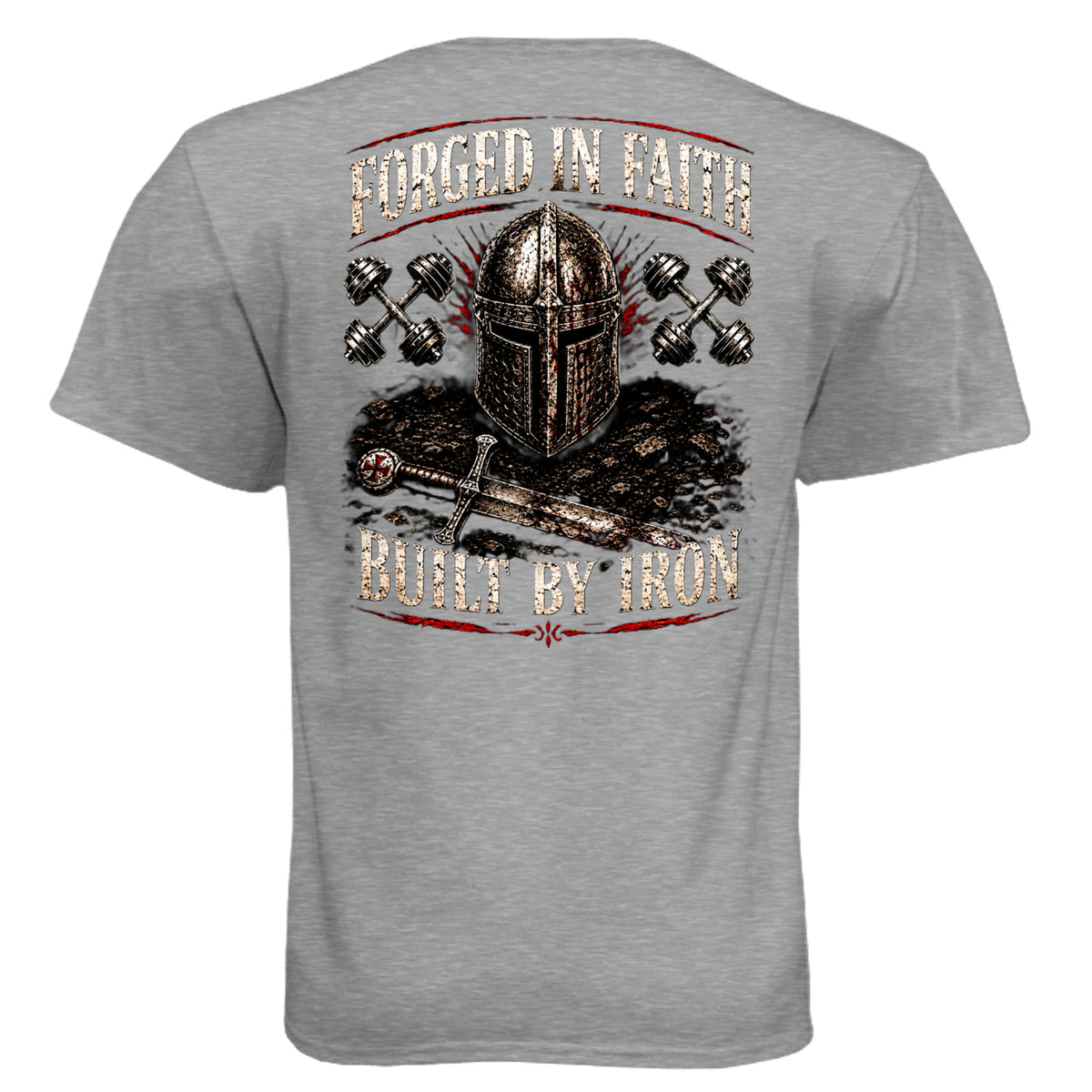 Dark Heather Grey (60/40) - N6210 - BACK