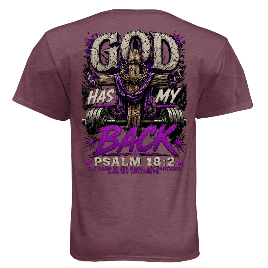 Heather Maroon - N6210 - BACK